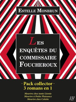 cover image of Pack collector Estelle Monbrun--Les enquêtes du commissaire Foucheroux